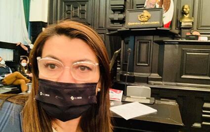 Senadora del PAN, Guadalupe Saldaña, informa contagio de Covid y se aísla