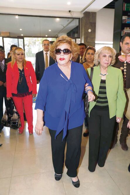 Silvia Pinal es una de las artistas que se retratarán en la ficción (LUIS CORTES. EL UNIVERSAL)