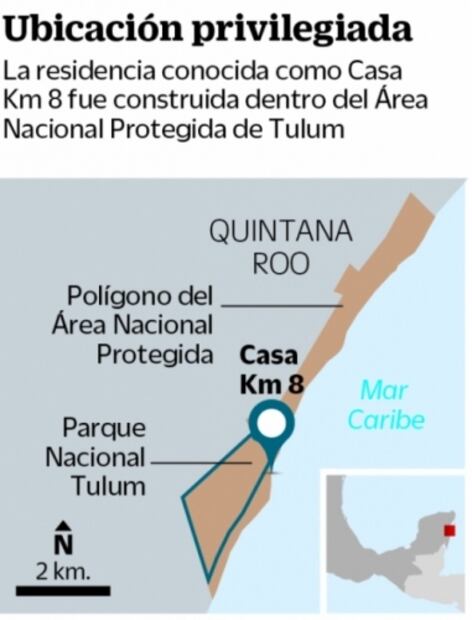 Mansión revela falta de reglas en Tulum