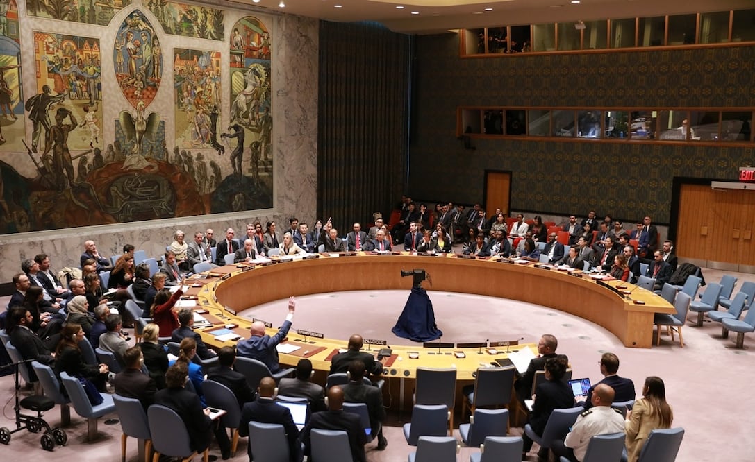 El Consejo de Seguridad de la ONU durante una votación en la sede de la ONU, en Nueva York. Foto: Xinhua