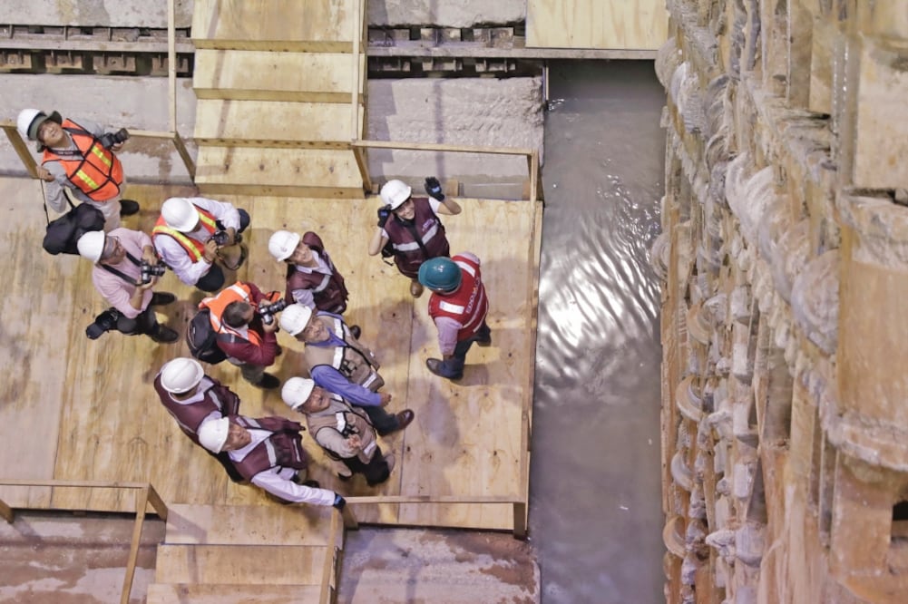 La jefa de Gobierno de la CDMX, Claudia Sheinbaum, realizó un recorrido por las obras ubicadas en Huehuetoca, Edoméx.