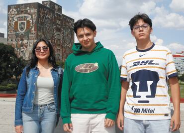 Ingresan a la UNAM con paso fuerte y perfecto