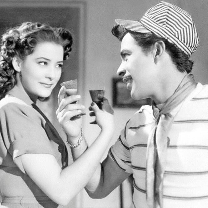 Silvia Pinal y Germán Valdés Tin Tan protagonizan la historia. Archivo/El Universal 