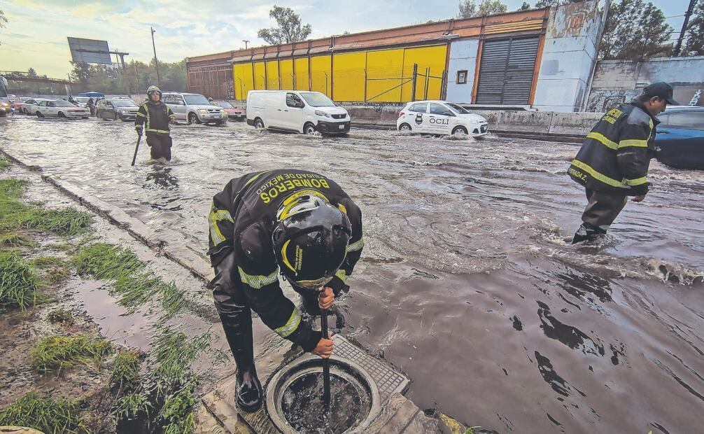 en 2024 se registraron 438 puntos de la ciudad donde algún encharcamiento o inundación, siendo Iztapalapa la alcaldía más afectada con 92 del total.
Archivo El Universal