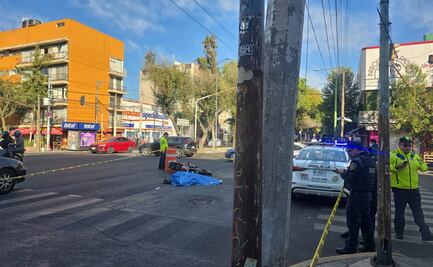 Muere motociclista en calles de la alcaldía Coyoacán; una pipa de agua estaría involucrada en el incidente 