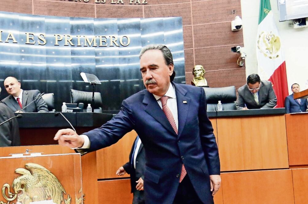 Emilio Gamboa (PRI) afirma que México ha logrado un cambio cualitativo al transformar, con las reformas legislativas, la estructura de su economía (ARCHIVO EL UNIVERSAL)