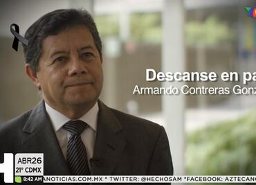 Perfil. Armando Contreras, un reportero "de otro tiempo"