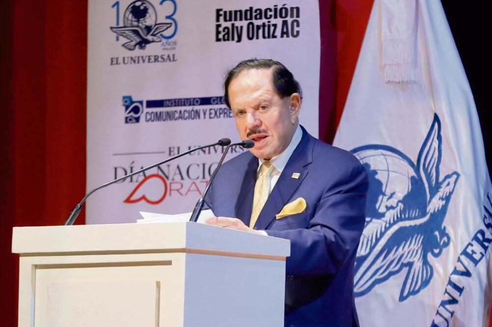 El Presidente Ejecutivo y del Consejo de Administración de EL UNIVERSAL, Licenciado Juan Francisco Ealy Ortiz, participará en el Foro Regional de Federalismo para dar continuidad a la reflexión sobre el modelo del gobierno mexicano. / ARCHIVO EL UNIVERSAL