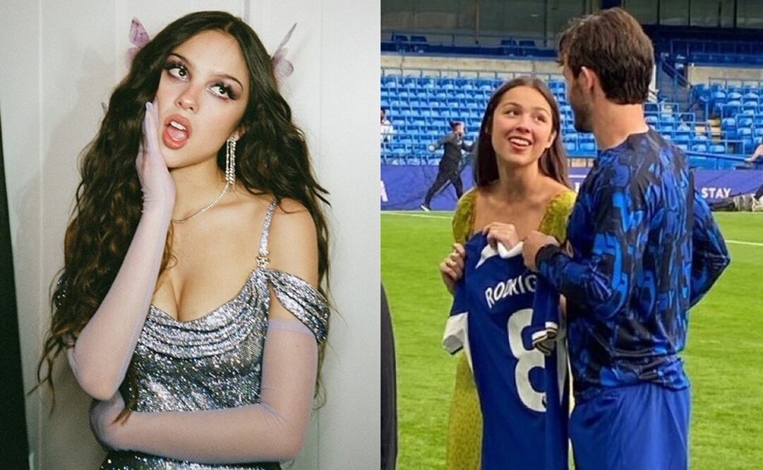 Olivia Rodrigo y Ben Chilwell tras el partido de Chelsea - Foto: Especial