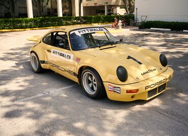 El Porsche de Escobar, a subasta