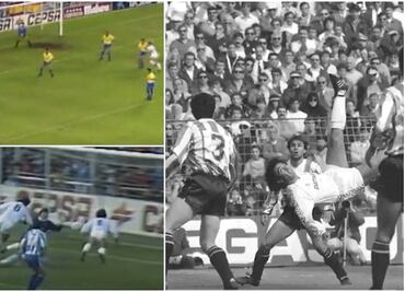 Además de la chilena, los otro goles de Hugo Sánchez en el Real Madrid