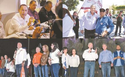 Madrugan candidatos por la gubernatura 