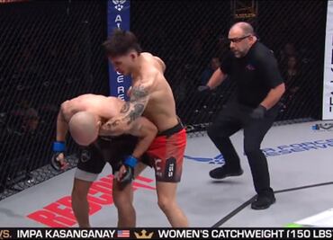 VIDEO: El brutal nocaut del nieto de Muhammad Ali en la PFL