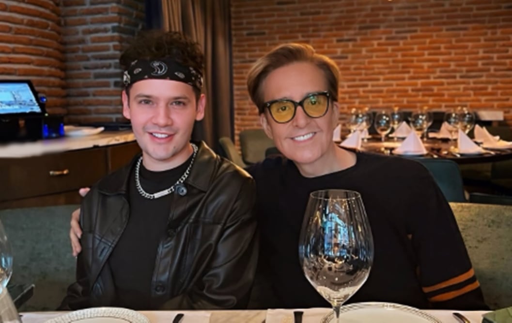 Daniel Bisogno y Charly Moreno se mantuvieron muy unidos hasta los últimos días del conductor. 
Foto: Instagram