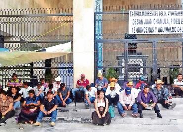 Tzotziles, en huelga de hambre; alcaldía les adeuda 13 quincenas