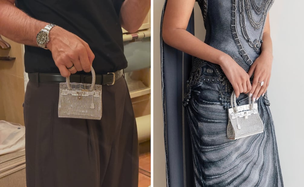 Birkin Sac Bijou de 2 millones de dorales. Foto: Instagram @andrewmukamal