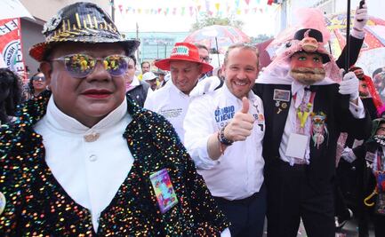 Santiago Taboada promete apoyo económico de 14 mdp anuales para los carnavales de la CDMX