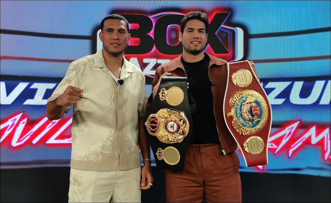 David Benavidez y el Zurdo Ramírez / Foto: Leobardo Vázquez - EL UNIVERSAL