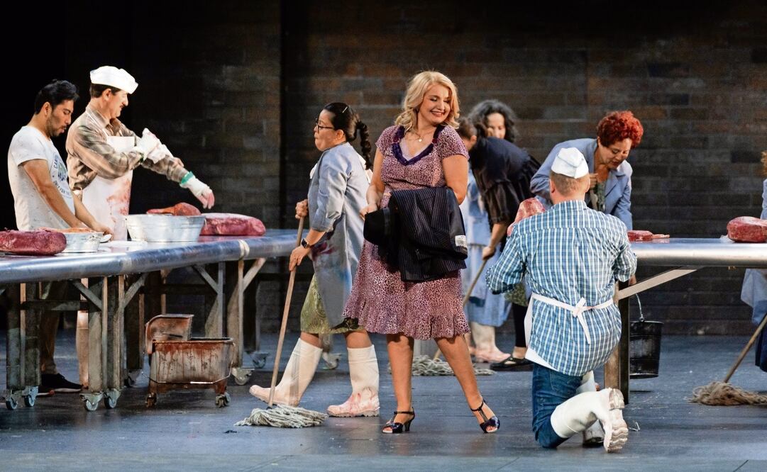Ensayo para prensa de la ópera Lady Macbeth de Mtsensk de Dmitri Shostakovich, en el Palacio de Bellas Artes. Foto Hugo Salvador / EL UNIVERSAL
