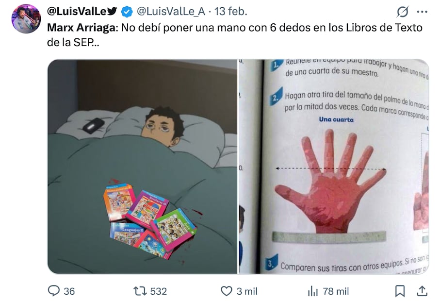 Los mejores memes que dejó la salida de Marx Arriaga de la SEP. Foto: Captura de pantalla