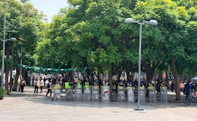 Alameda Central amanece sin bloqueos de ambulantes; se mantiene operativo de vigilancia en la zona