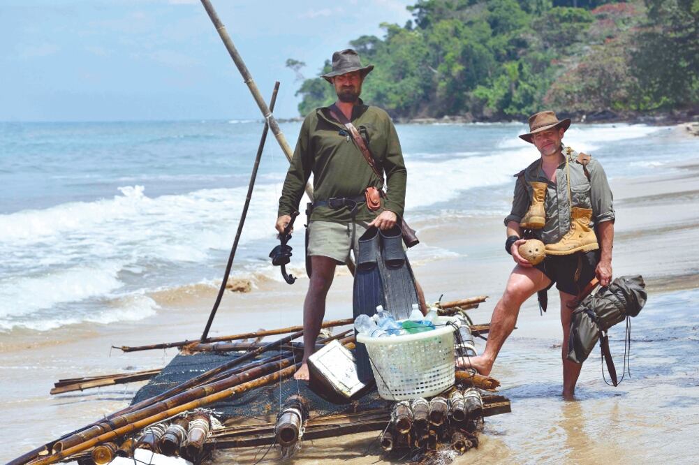 Josh y Matt cocinan con lo que se van encontrando, lo que provoca que la apariencia de sus platillos no sea la mejor (DISCOVERY CHANNEL)