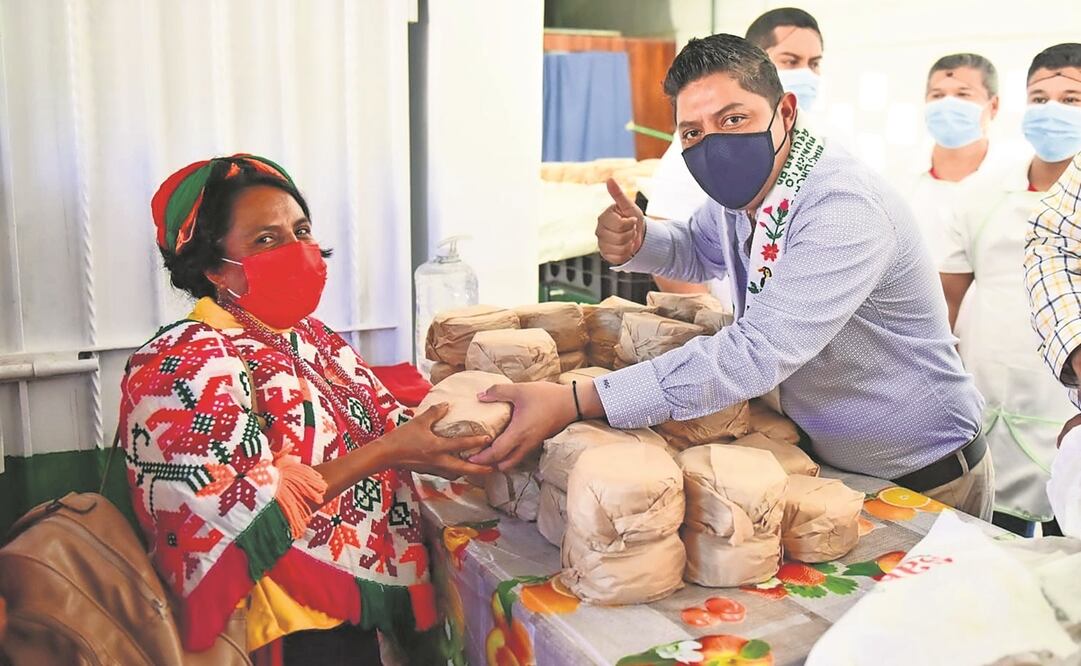Ricardo Gallardo Cardona, mandatario de San Luis Potosí, destacó el subsidio a la tortilla, becas y purificadoras de agua. Foto: ESPECIAL