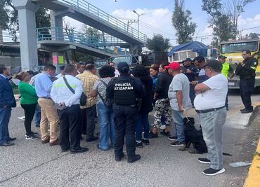 Bloquean carretera Lago de Guadalupe por falta de agua; manifestantes llegan a acuerdo con Gobierno Municipal