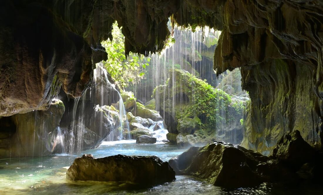 El Puente de Dios, ubicado en plena Sierra Gorda de Querétaro. Foto: iStock
