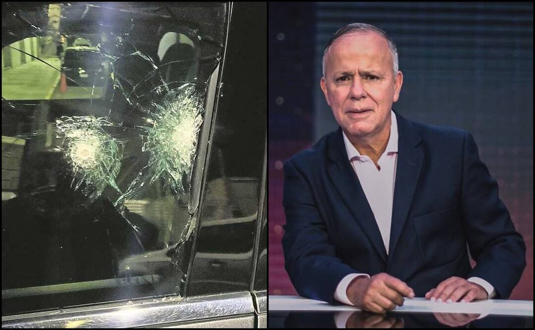 Atentado contra Ciro Gómez Leyva. Foto: Especial/El Universal