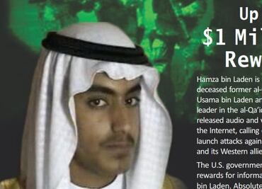 ¿Quién es Hamza, el hijo de Bin Laden por el que EU ofrece un millón de dólares?