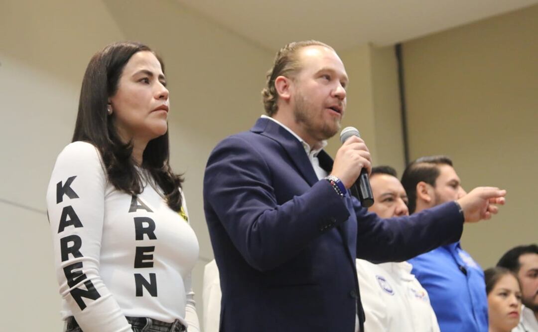 Santiago Taboada y Karen Quiroga. Foto: Especial