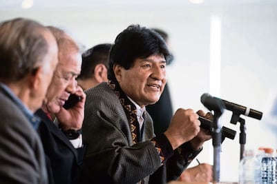 Evo Morales acusa al gobierno de Arce de querer inhabilitarlo para 2025
