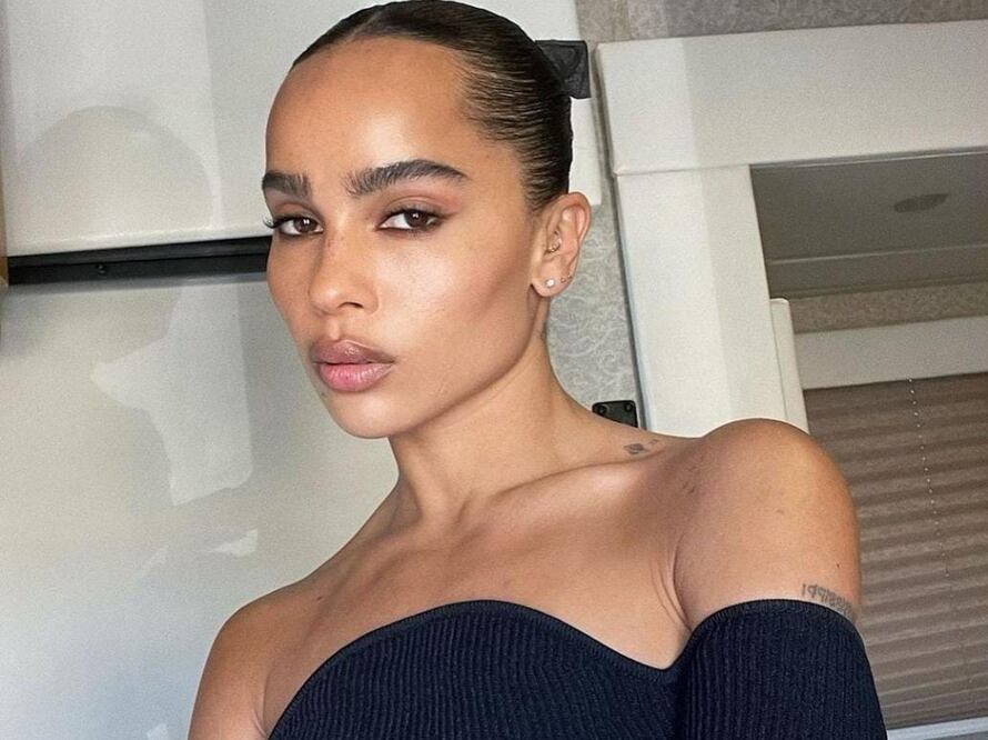 Los increíbles looks de Zoë Kravitz para promocionar "The Batman". Foto: Instagram @zoeisabellakravitz