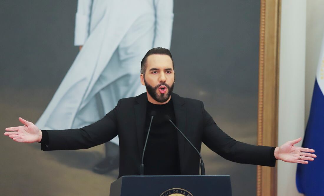 El presidente salvadoreño Nayib Bukele. Foto: AP