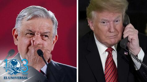 AMLO no contesto llamada de Trump porque no tenía señal