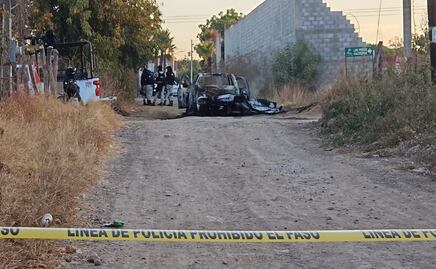 Tras fuerte explosión en Culiacán hallan camioneta calcinada; indagan si fue por artefactos artesanales