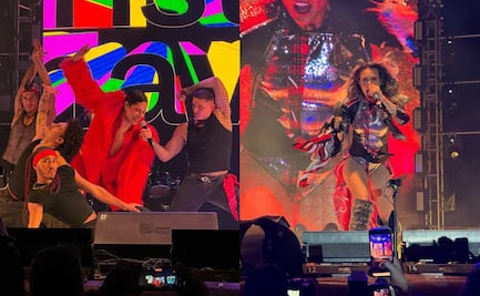 Christian Chávez y Fey llaman a concientizar acerca del VIH; dieron concierto en el Monumento a la Revolución