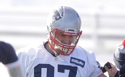 Gronkowski no hace práctica con Pats