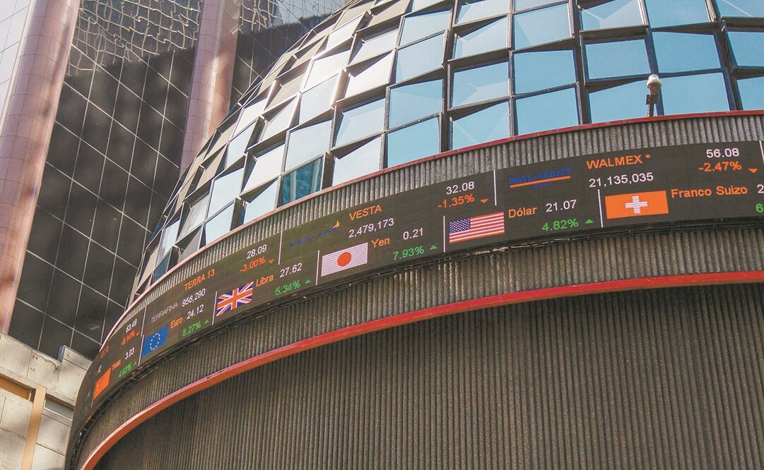 La BMV registró su peor caída en poco más de un mes. Foto: Archivo/ EL UNIVERSAL.