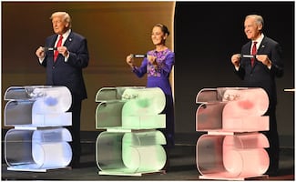 Mundial 2026: Por primera vez, Sheinbaum, Trump y Carney juntos; mandatarios coinciden en mismo escenario durante el sorteo de la FIFA