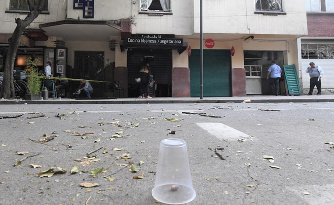 Cerca de las 14:00 horas, Figueroa Flores se encontraba en un restaurante de la colonia Condesa cuando fue atacado por Fabián “N”. Foto: Alejandra Leyva 