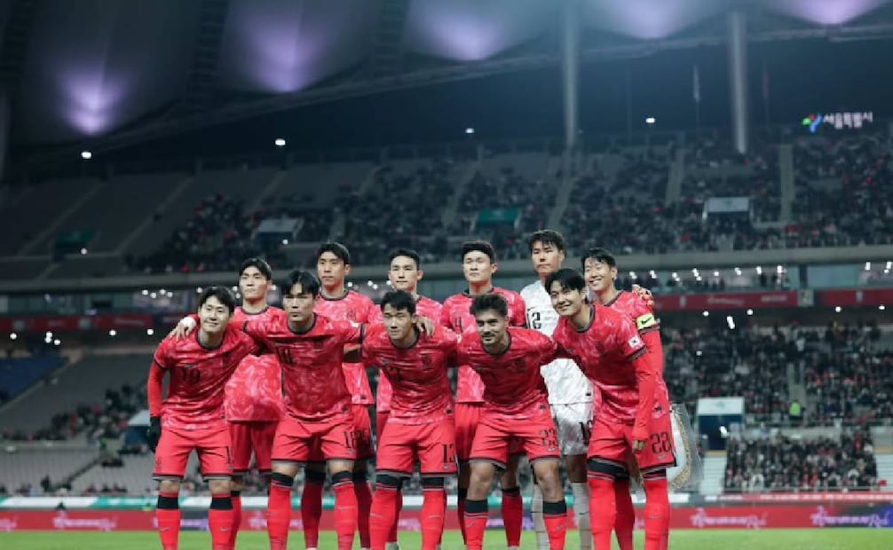 Futbolistas de la selección de Corea del Sur, rumbo al Mundial de 2026 - Foto: Especial
