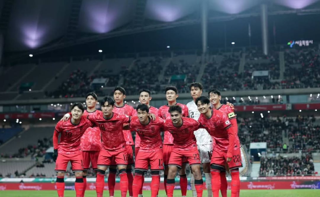 Corea del Sur presentó su lista de jugadores para el Mundial 2026 / Foto: Especiales