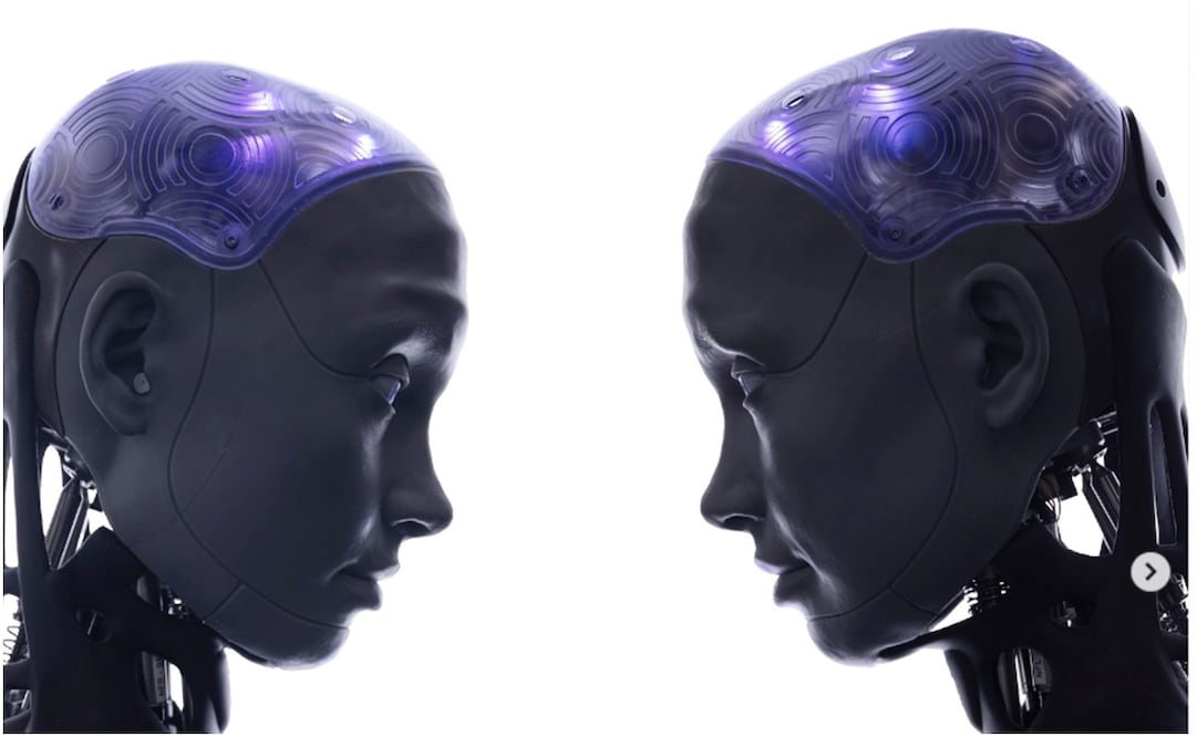 El autómata posee distintas capacidades, pues cuenta con micrófonos, cámaras en los ojos y en el pecho, reconocimiento facial; con todo lo anterior, puede hacer dibujos, hablar distintos idiomas y hacer bromas. Foto: Especial