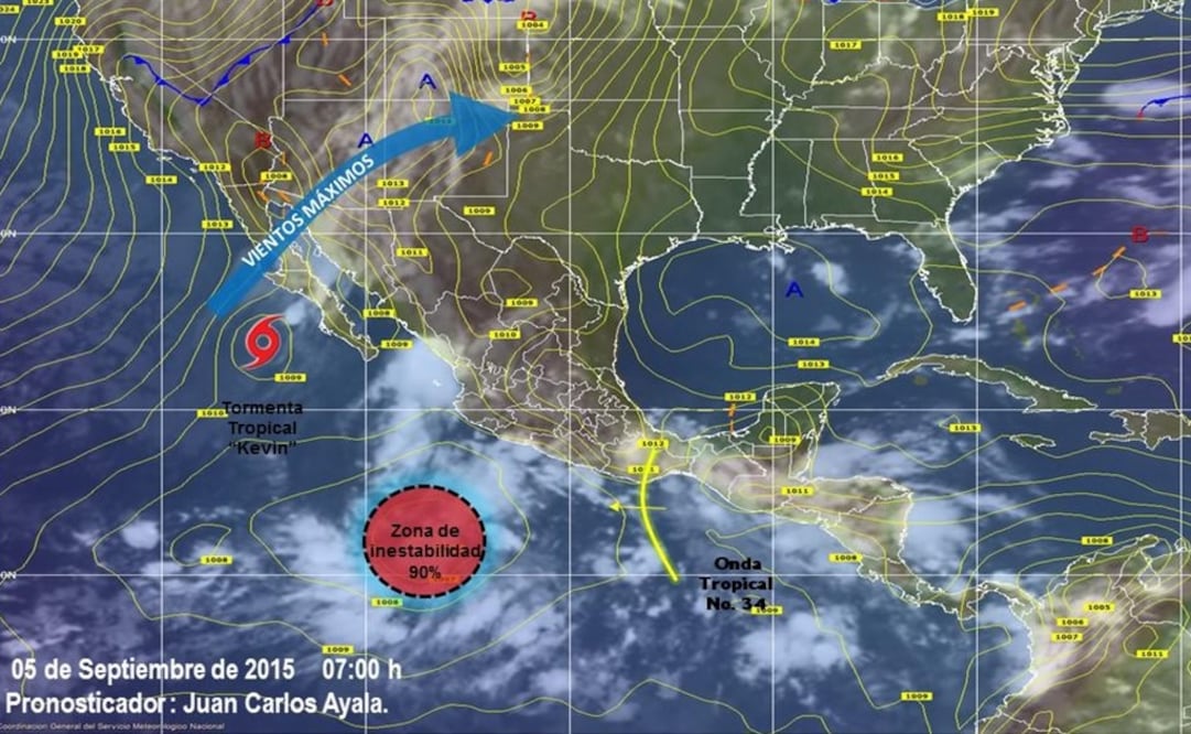Se forma depresión tropical 7 en el Atlántico