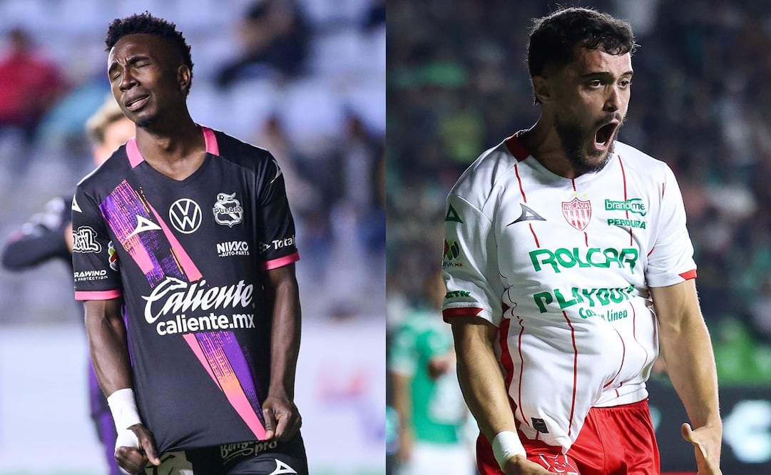 Puebla y Necaxa en partido, durante la fase regular del Clausura 2026 de la Liga MX - Fotos: Imago7