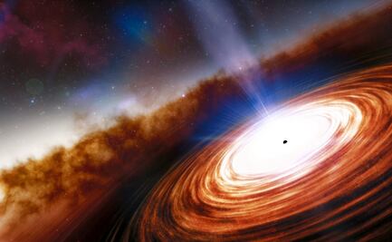 Descubren el cuásar más lejano; ayudará a entender los agujeros negros