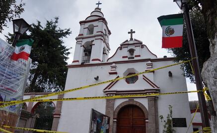 Sismo daña templo novohispano en Magdalena Contreras