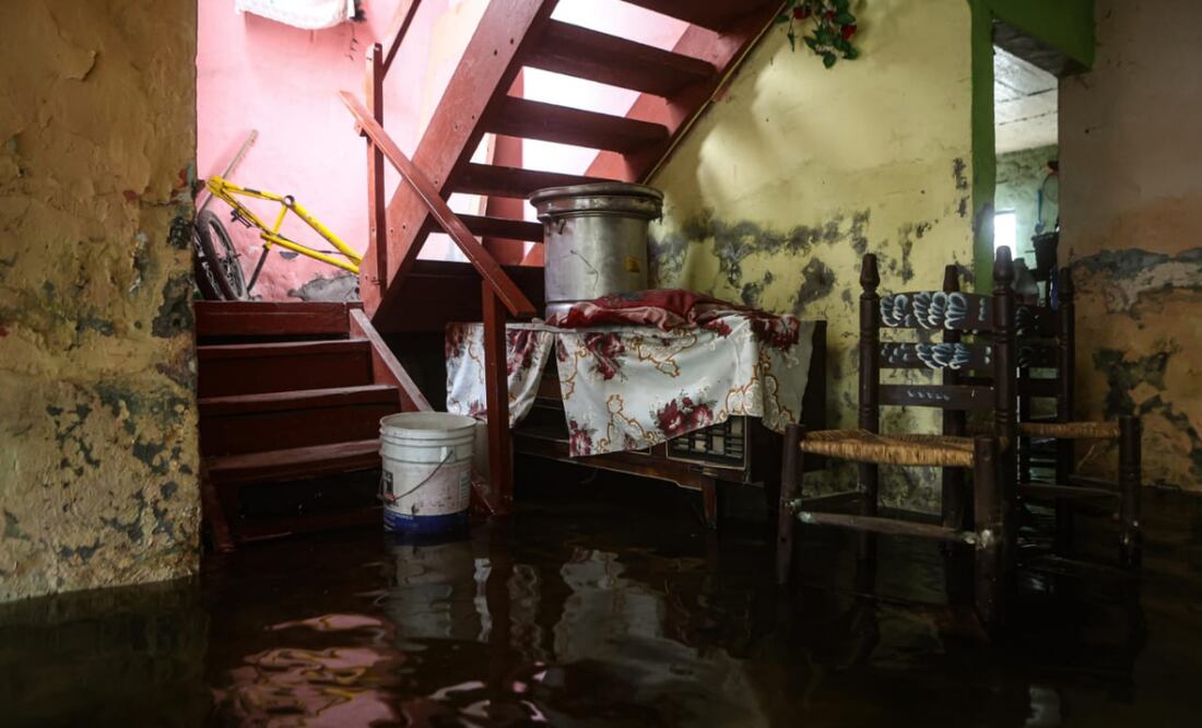 Al menos 300 casas resultaron afectadas por las intensas lluvias. Foto: Gabriel Pano